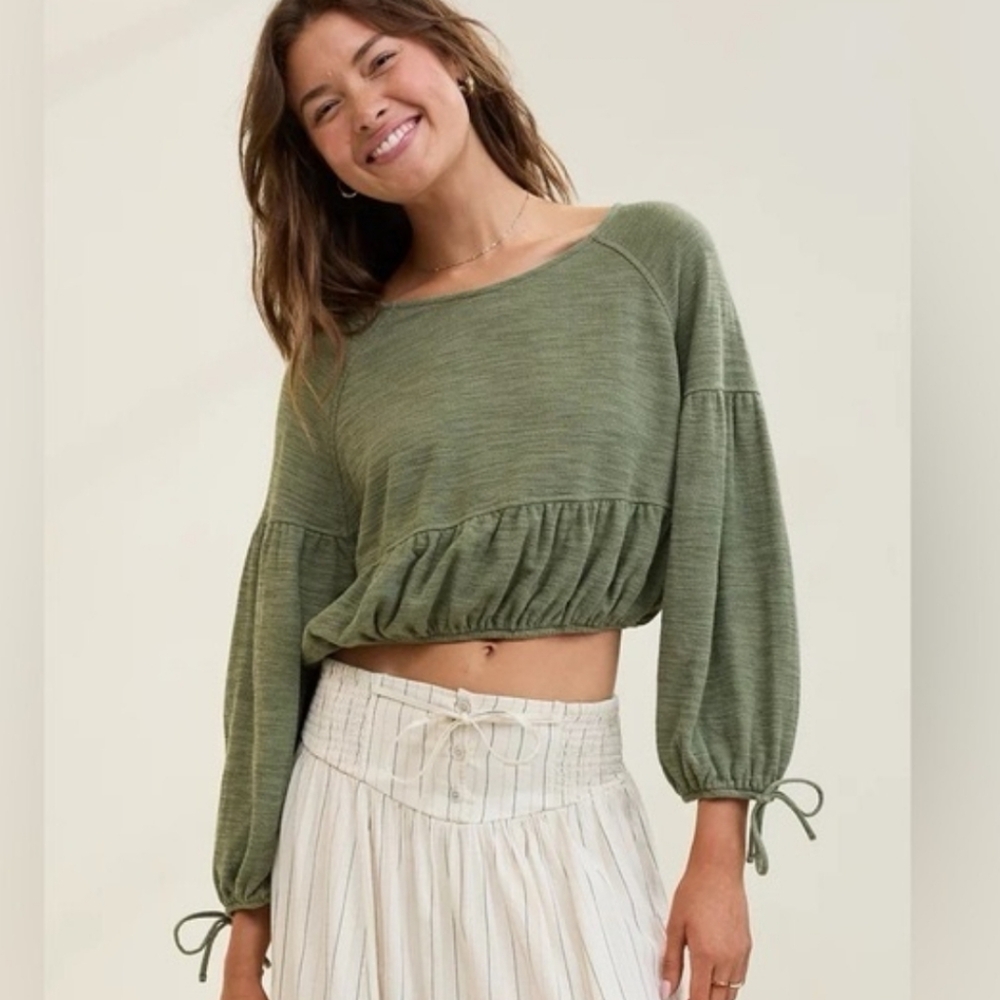 Aerie | Endless Summer Cropped Sweatshirt